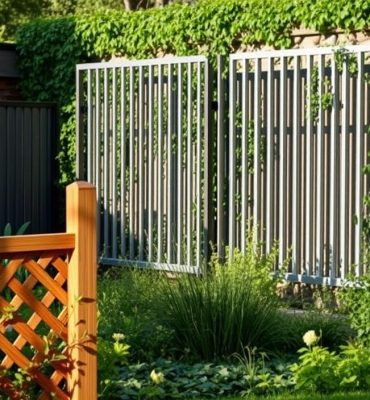 privacy fence design ideas